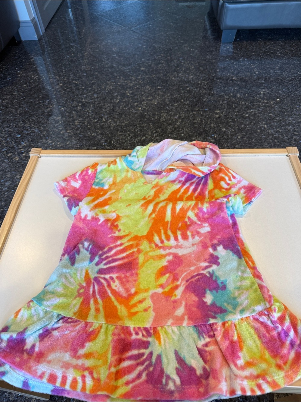 The Children's Place Multi-Color Tie-Dye Swim Coverup